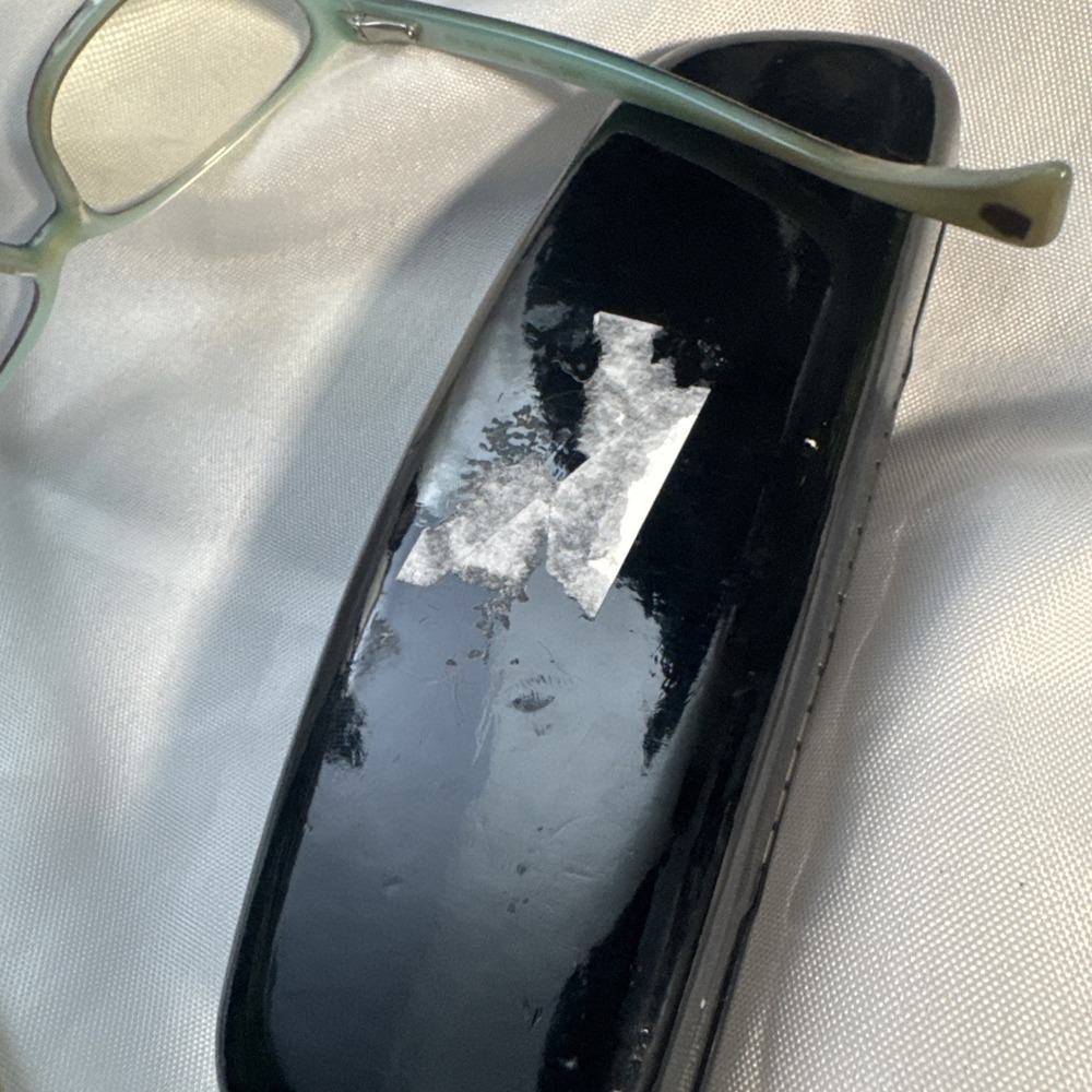 LULU GUINNESS LG65 TOR RECTANGULAR SPORTS WRAP EYEGLASSES FRAME 52-14-135 117191 - Picture 10 of 10